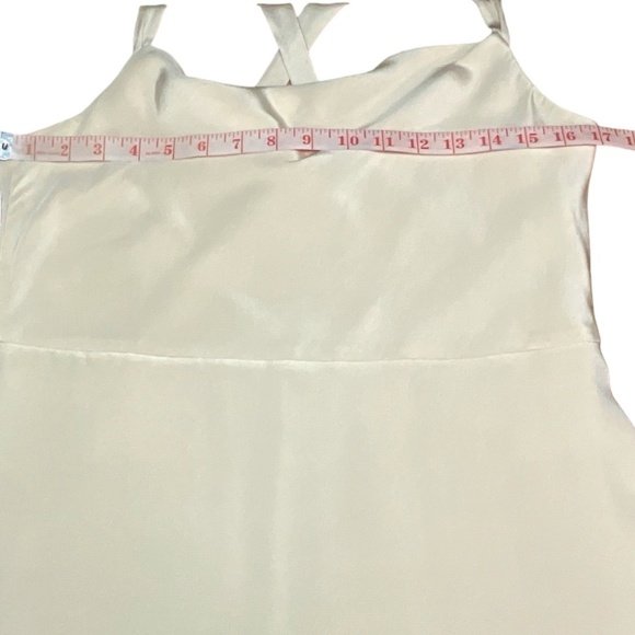 Genuine Silk J. Crew Cream Midi Dress - Picture 6 of 8